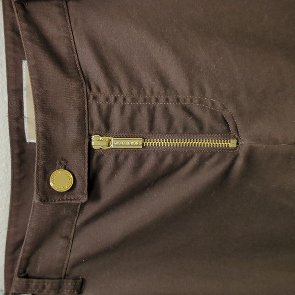 Chic Wide Leg Pants by Michael Kors – Chocolate Brown Elegance - Picture 5 of 15